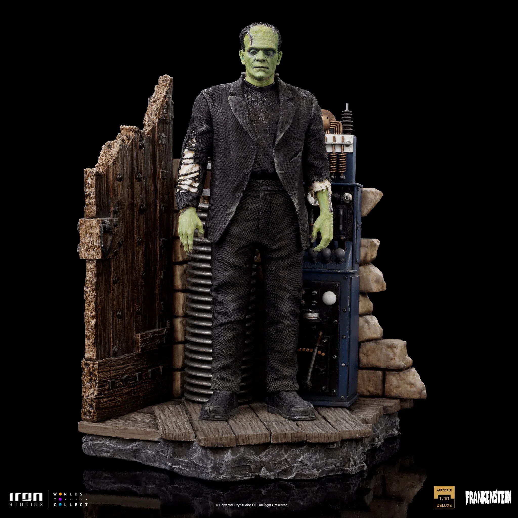 Frankenstein: Universal Monsters: Deluxe: Art Statue 1/10 Iron Studios