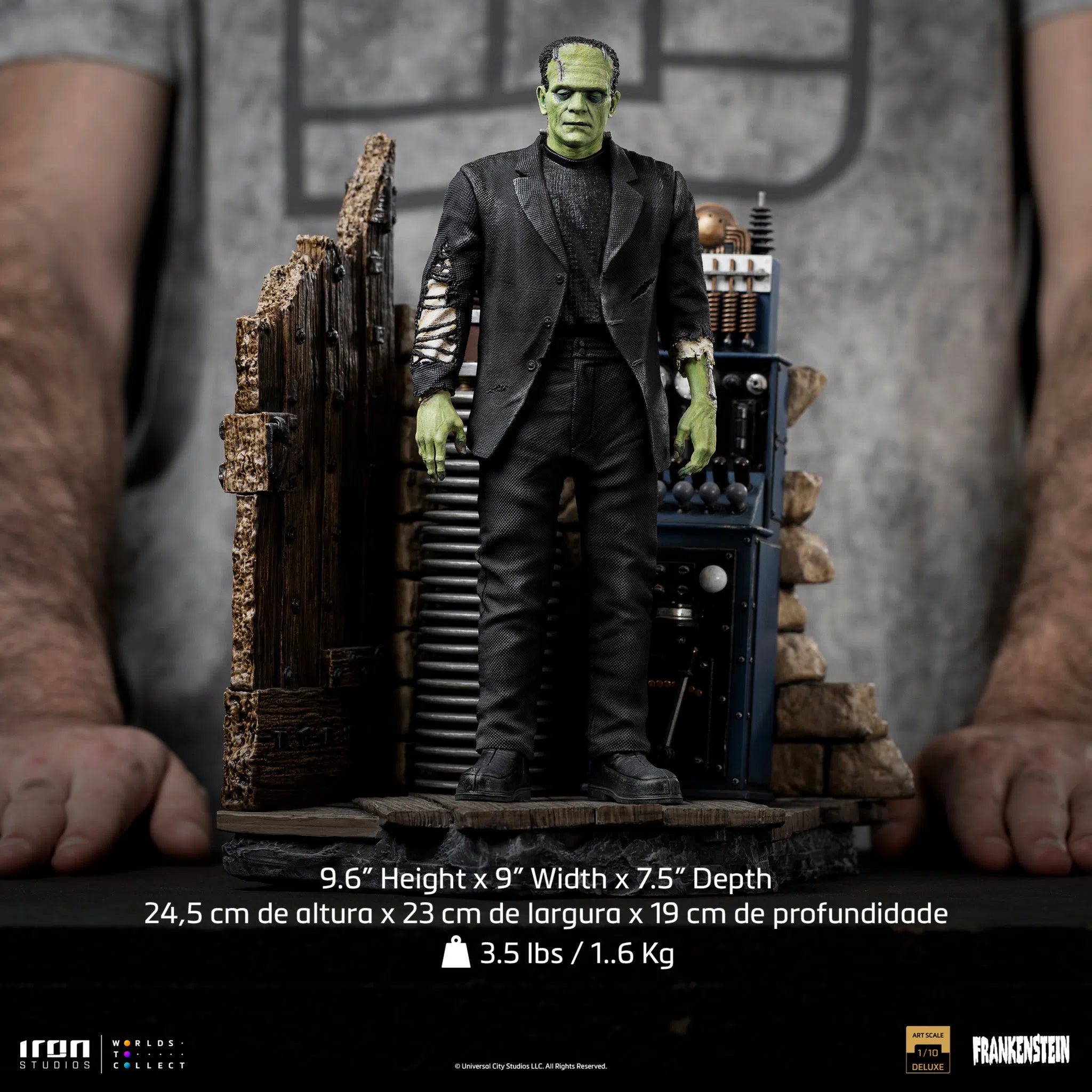 Frankenstein: Universal Monsters: Deluxe: Art Statue 1/10 Iron Studios