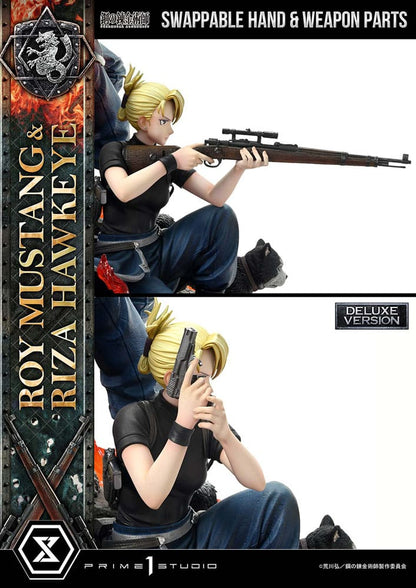 Fullmetal Alchemist Concept Masterline Statue 1/6 Roy Mustang & Riza Hawkeye Deluxe Bonus Version 50 cm - Prime 1 Studio Statues