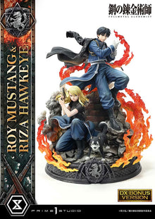 Fullmetal Alchemist Concept Masterline Statue 1/6 Roy Mustang & Riza Hawkeye Deluxe Bonus Version 50 cm - Prime 1 Studio Statues