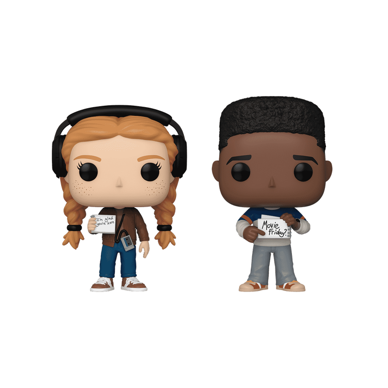 Stranger Things Funko POP! Max Mayfield and Lucas Sinclair 2-Pack #80139 – vinyl figures