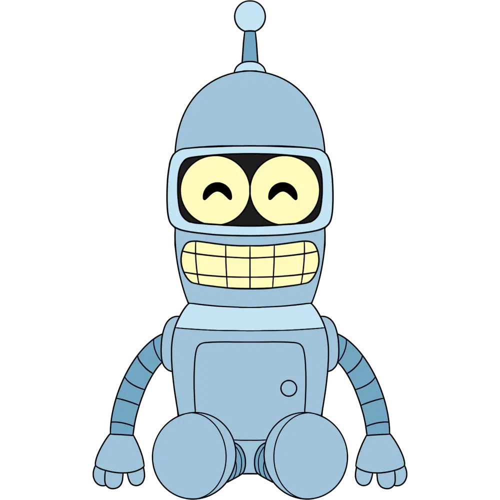Futurama: Bender: Plush: 9": YouTooz YouTooz
