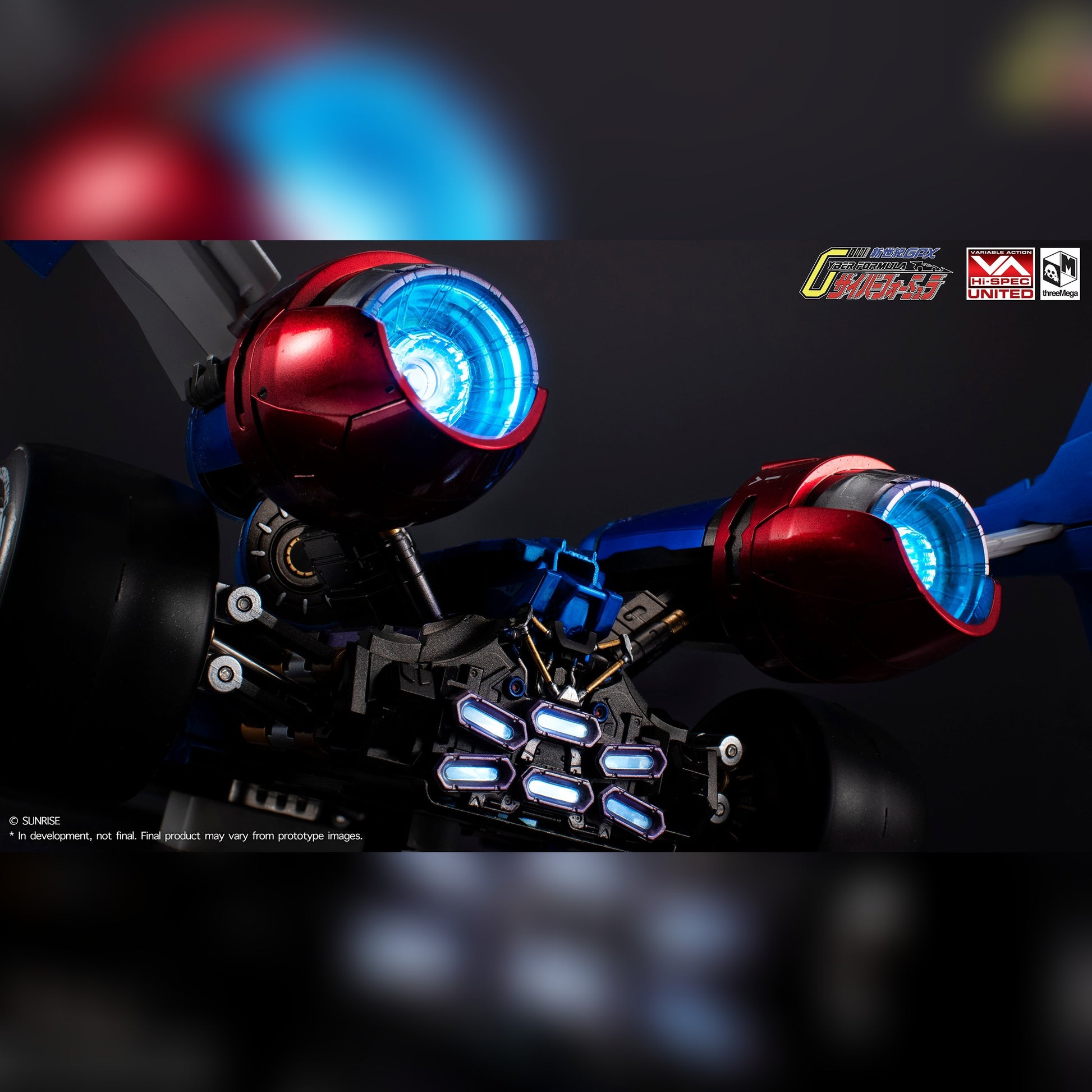 Future GPX Cyber Formula Variable Action Hi-SPEC United Future GPX Cyber Formula Super Asurada 01 ThreeZero