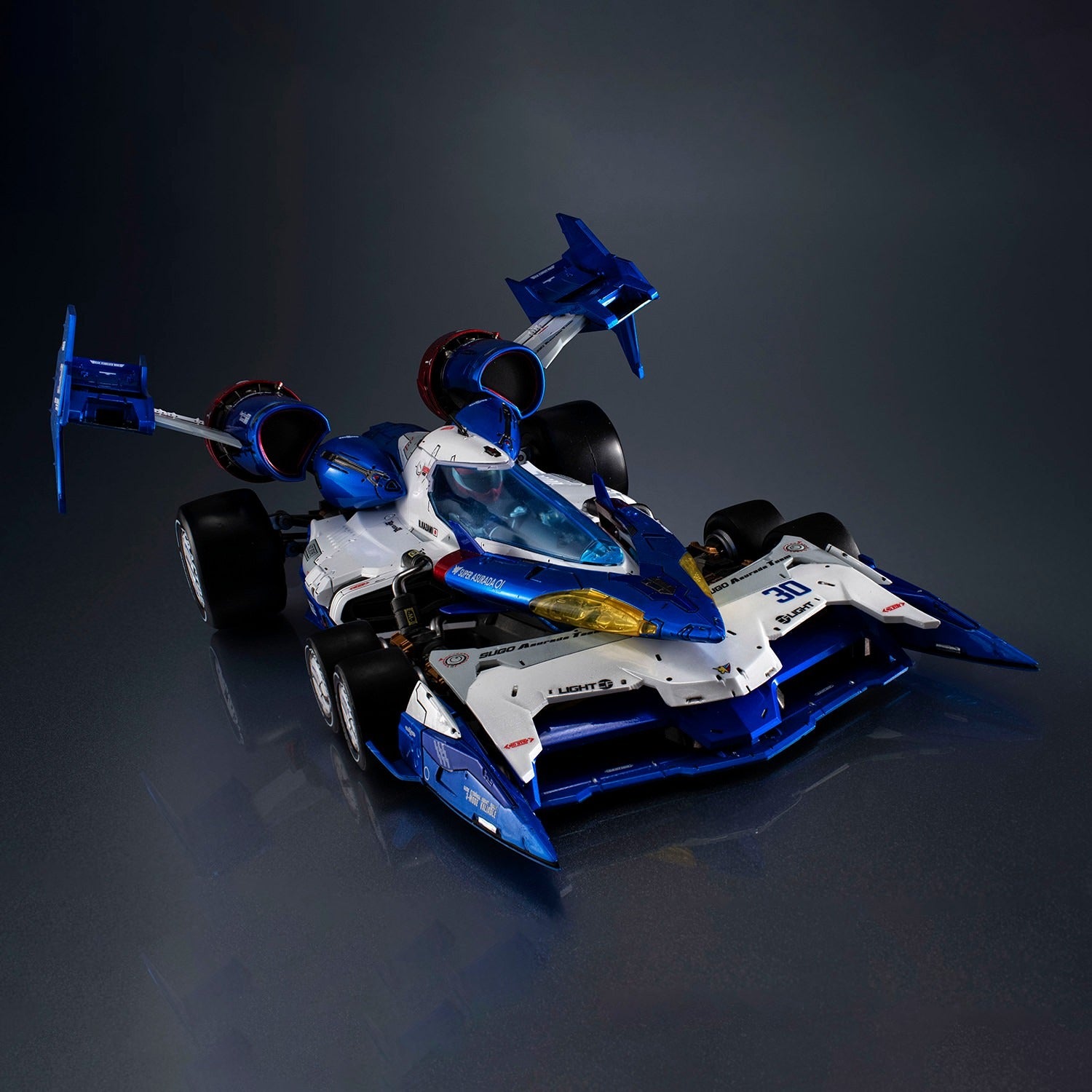 Future GPX Cyber Formula Variable Action Hi-SPEC United Future GPX Cyber Formula Super Asurada 01 ThreeZero