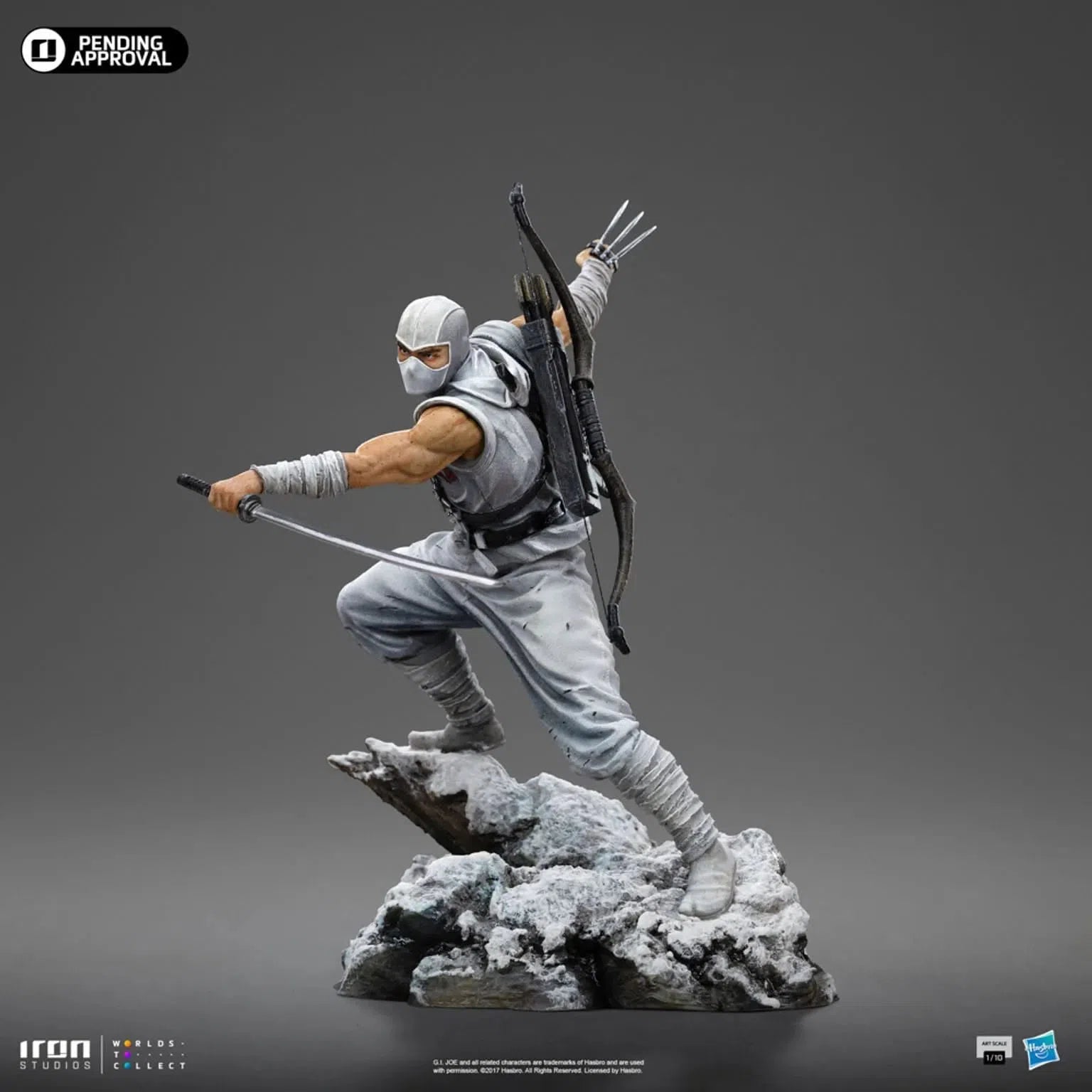 G.I. Joe: Storm Shadow: 1/10 Art Scale: Limited Edition Statue Iron Studios
