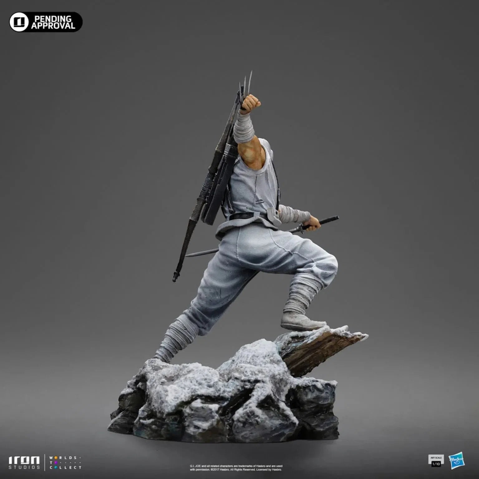 G.I. Joe: Storm Shadow: 1/10 Art Scale: Limited Edition Statue Iron Studios