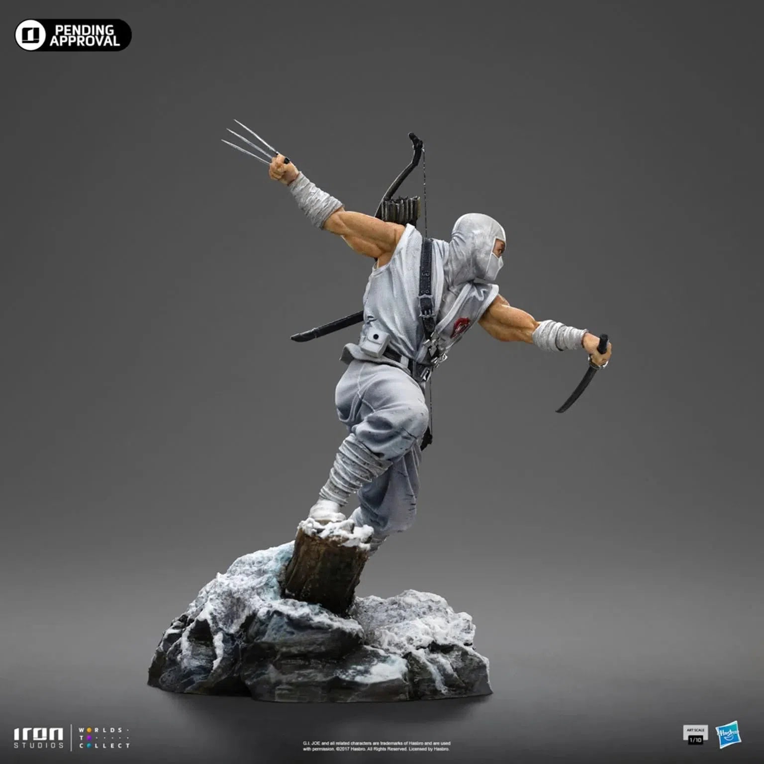 G.I. Joe: Storm Shadow: 1/10 Art Scale: Limited Edition Statue Iron Studios
