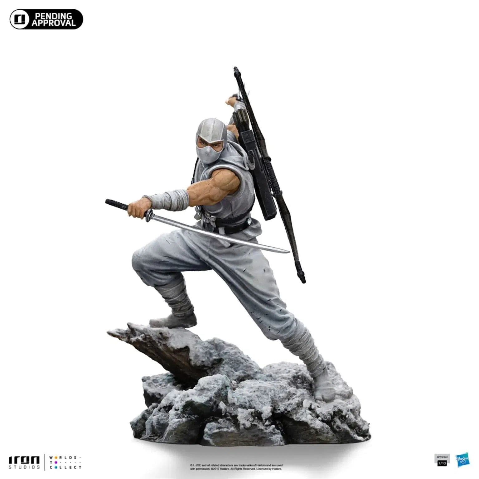 G.I. Joe: Storm Shadow: 1/10 Art Scale: Limited Edition Statue Iron Studios