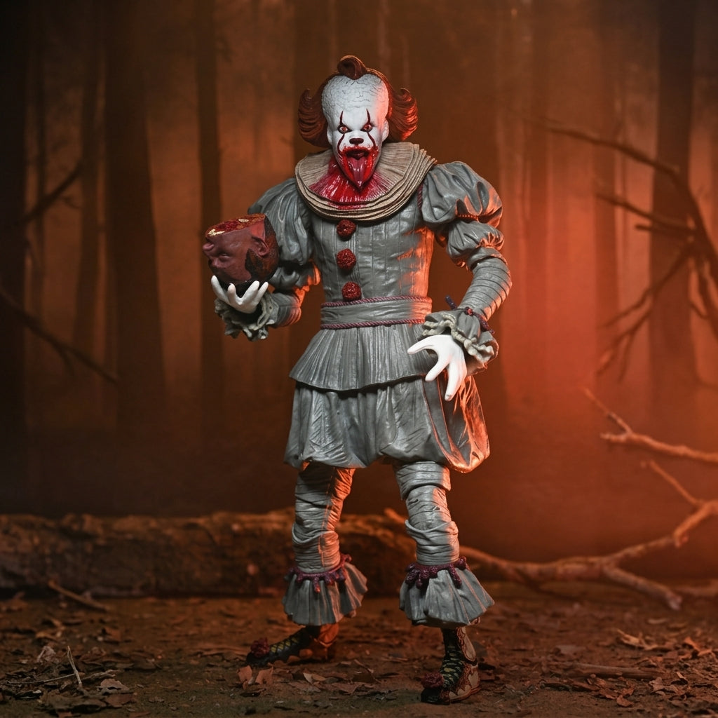 NECA IT: Welcome to Derry: Pennywise: Ultimate 7 Inch: Action Figure - product gallery image 4 of 16