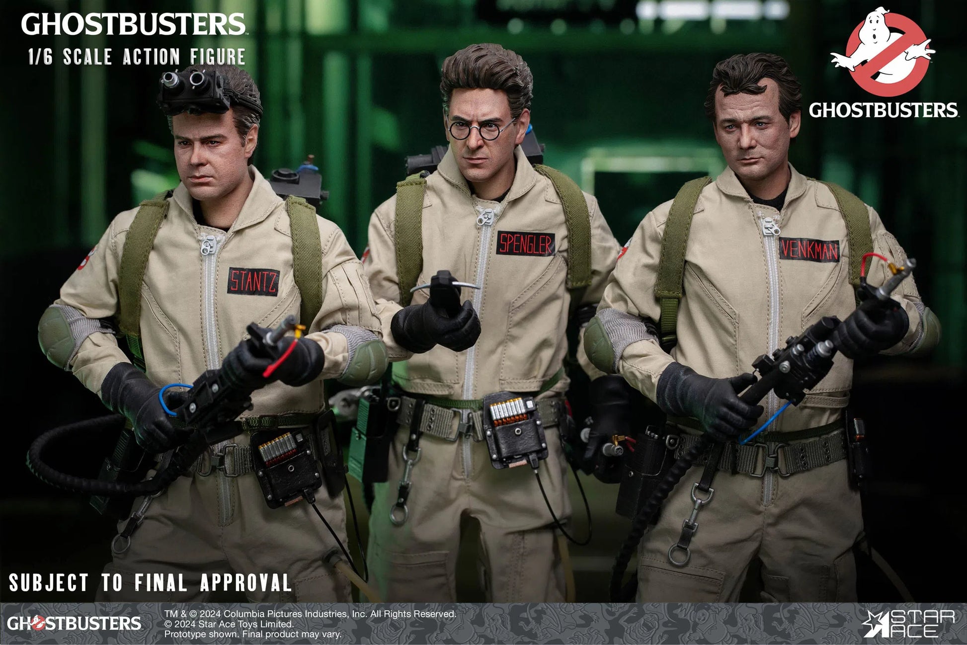 Ghostbusters: 1984: Egon Spengler: Sixth Scale Figure Star Ace