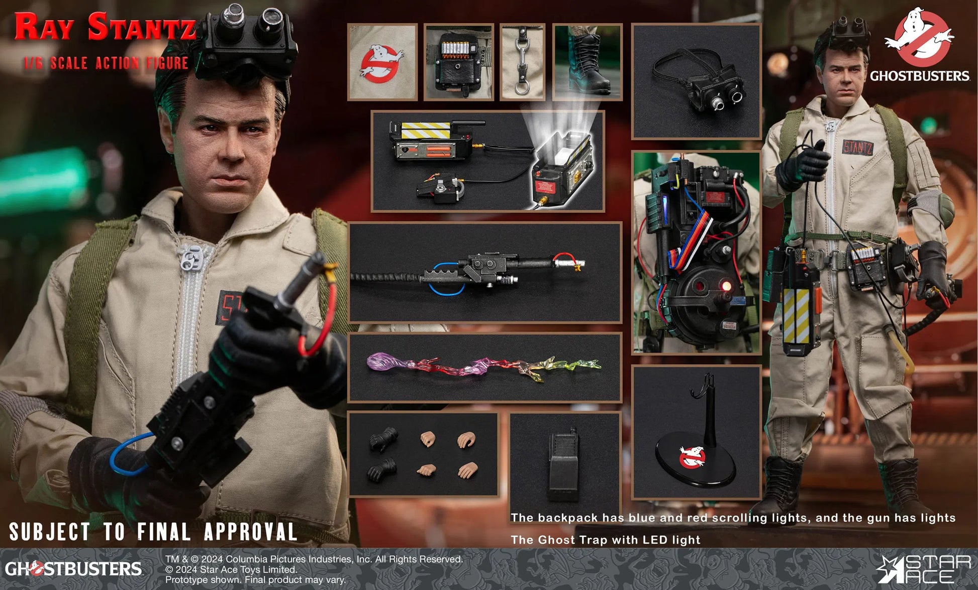 Ghostbusters: 1984: Ray Stantz Figure - Star Ace Action Figures
