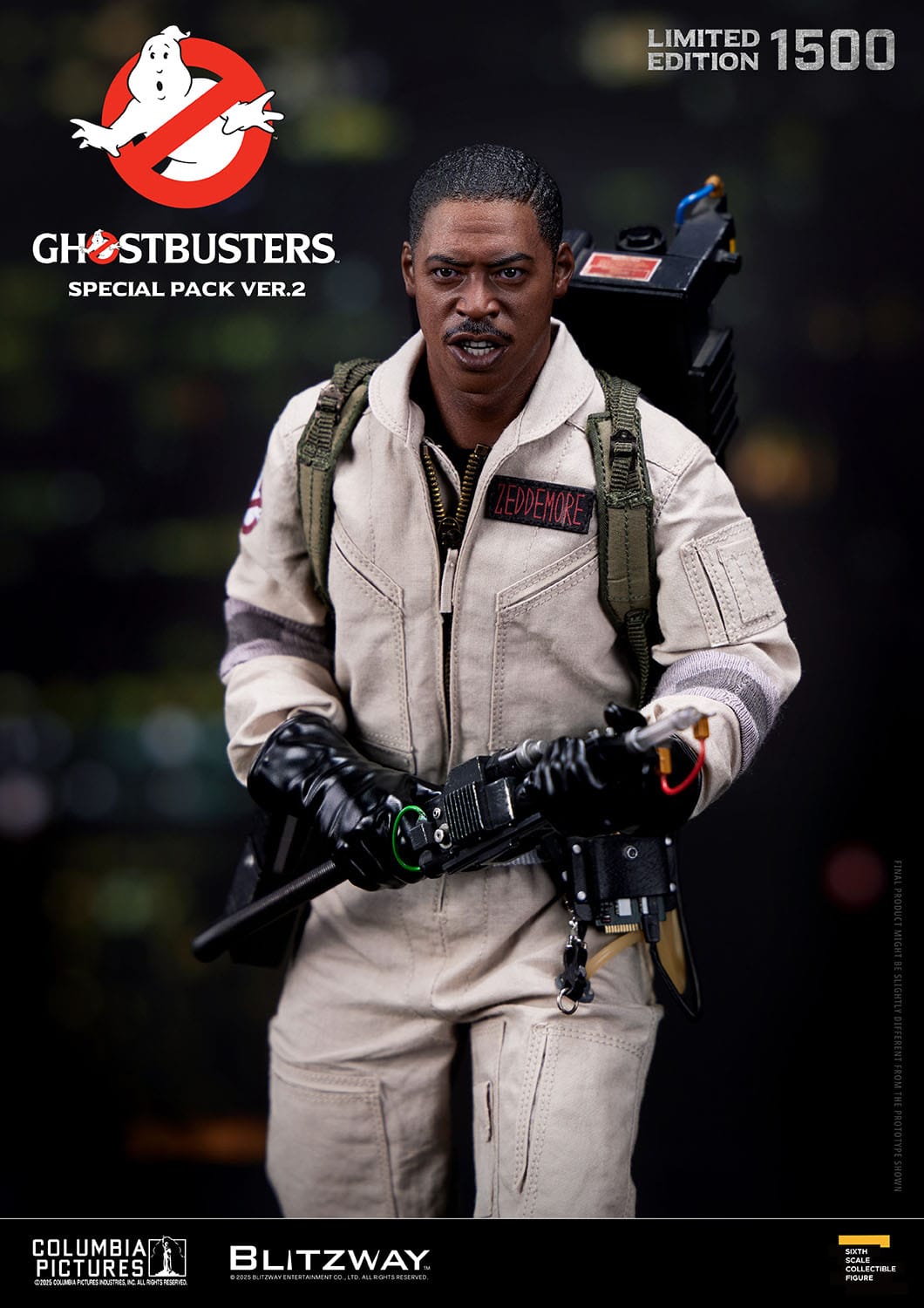 Ghostbusters: 1984: Special Pack: Venkman: Stantz: Spengler: Zeddemore: Limited Edition Set. 2.0 Blitzway