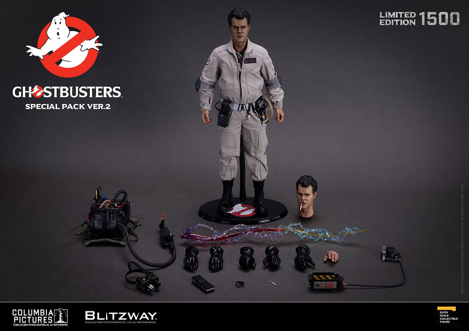 Ghostbusters: 1984: Special Pack: Venkman: Stantz: Spengler: Zeddemore: Limited Edition Set. 2.0 Blitzway