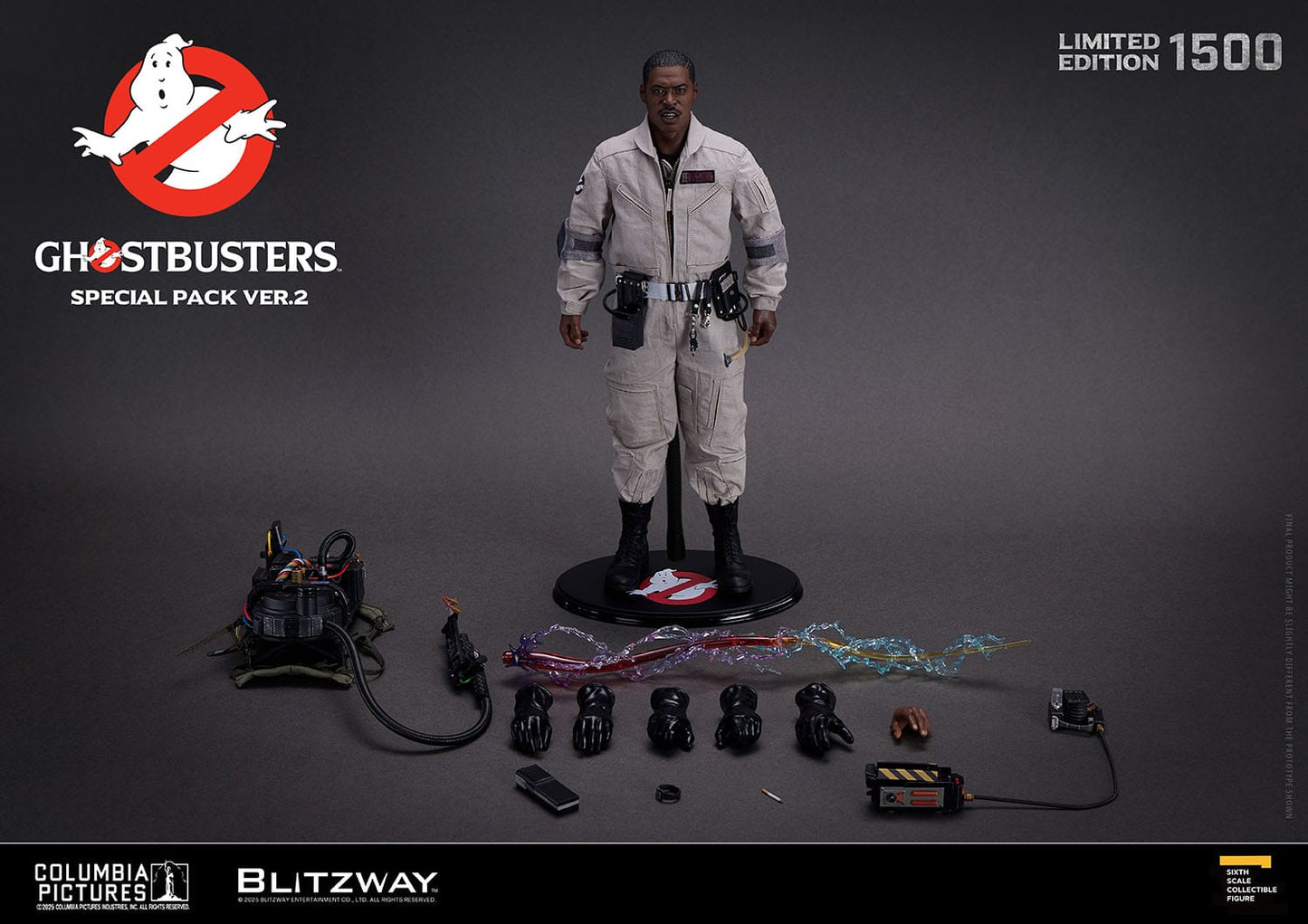 Ghostbusters: 1984: Special Pack: Venkman: Stantz: Spengler: Zeddemore: Limited Edition Set. 2.0 Blitzway