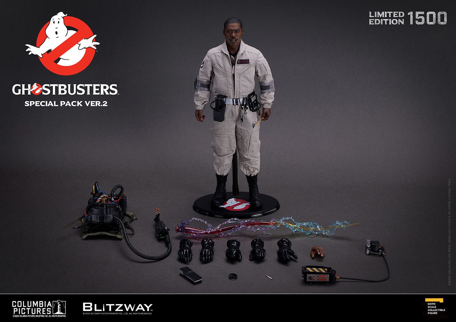 Ghostbusters: 1984: Special Pack: Venkman: Stantz: Spengler: Zeddemore: Limited Edition Set. 2.0 Blitzway