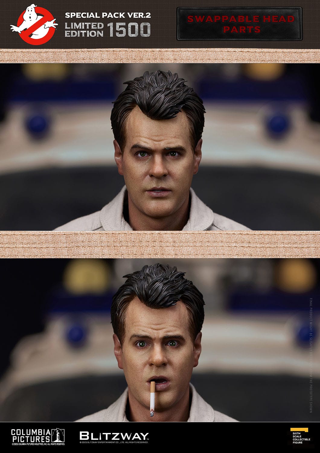 Ghostbusters: 1984: Special Pack: Venkman: Stantz: Spengler: Zeddemore: Limited Edition Set. 2.0 Blitzway