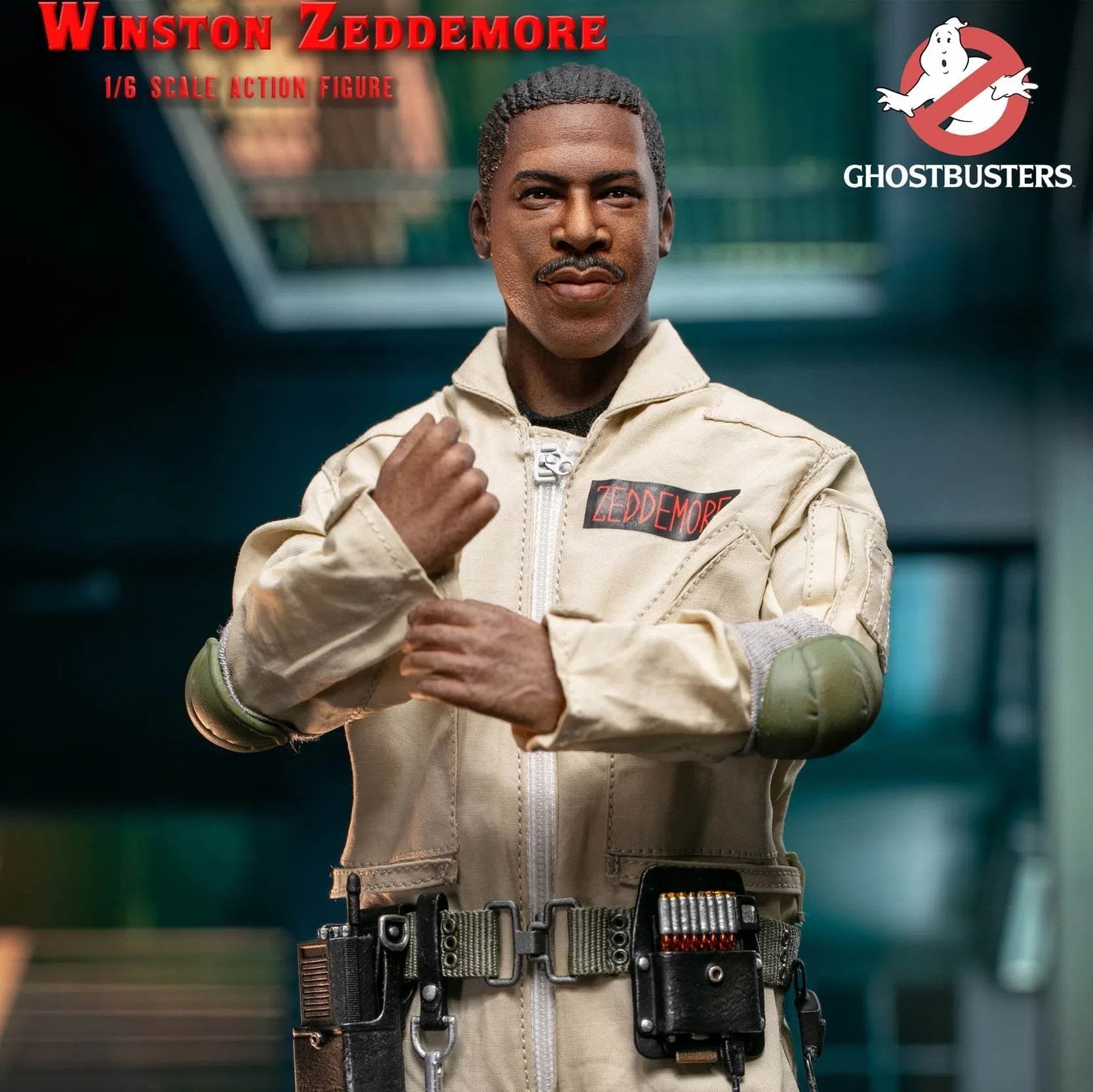 Ghostbusters: 1984: Winston Zeddemore: Sixth Scale Figure Star Ace