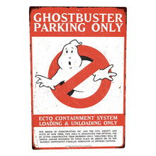 Ghostbusters Metal Sign Parking - Trick Or Treat Studios Accessories & Memorabilia