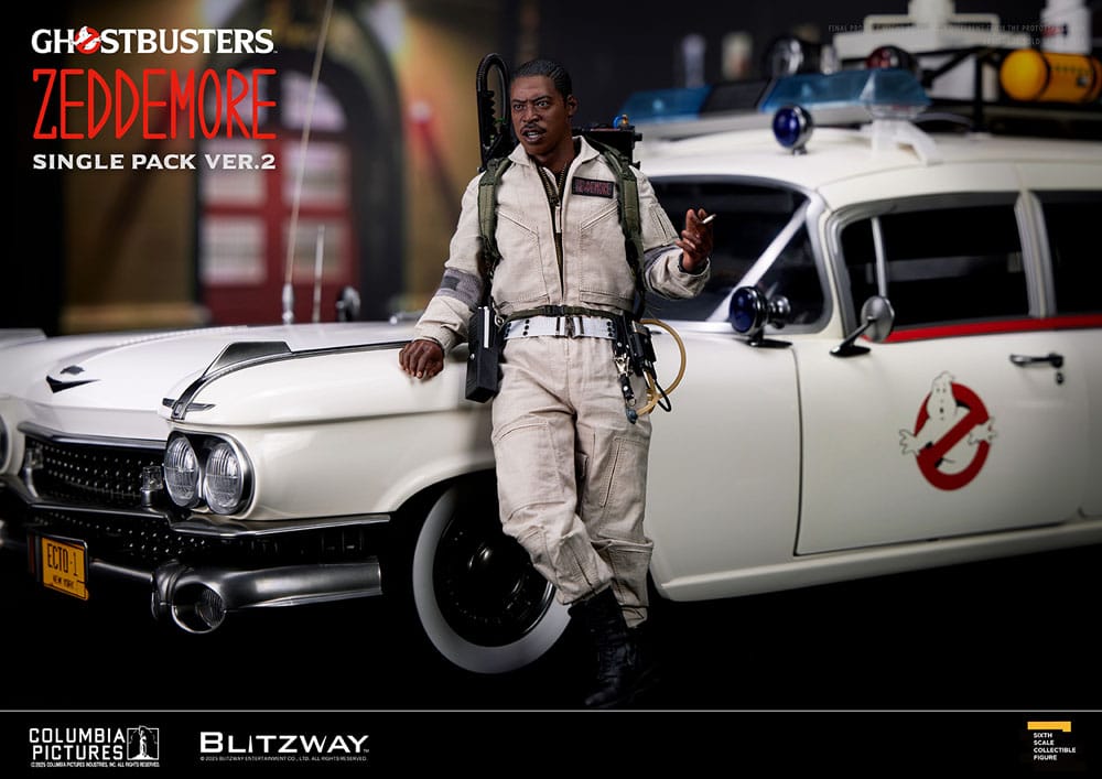 Ghostbusters Premium UMS Action Figure 1/6 Winston Zeddemore Ver. 2 31 cm - Blitzway Action Figures