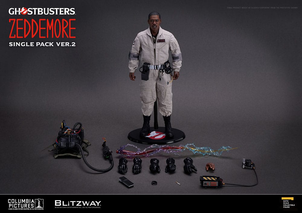 Ghostbusters Premium UMS Action Figure 1/6 Winston Zeddemore Ver. 2 31 cm - Blitzway Action Figures