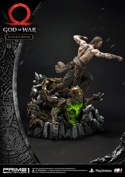 God of War 2018 Statue Baldur & Broods 62 cm - Prime 1 Studio Statue