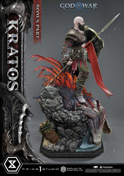God of War: Ragnarok Real Elite Masterline Series Statue 1/3 Kratos Ultimate Bonus Version 95 cm - Prime 1 Studio Statues