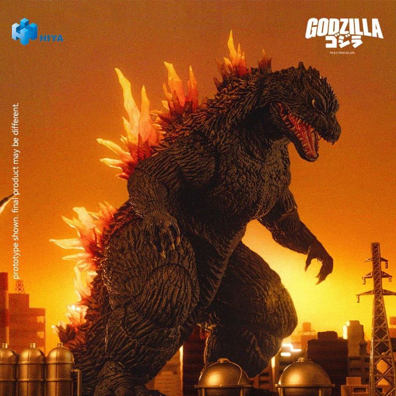Godzilla (2000): Godzilla Heat Ray: Millennium 1999: Exquisite Basic: Action Figure - Hiya Toys Action Figures