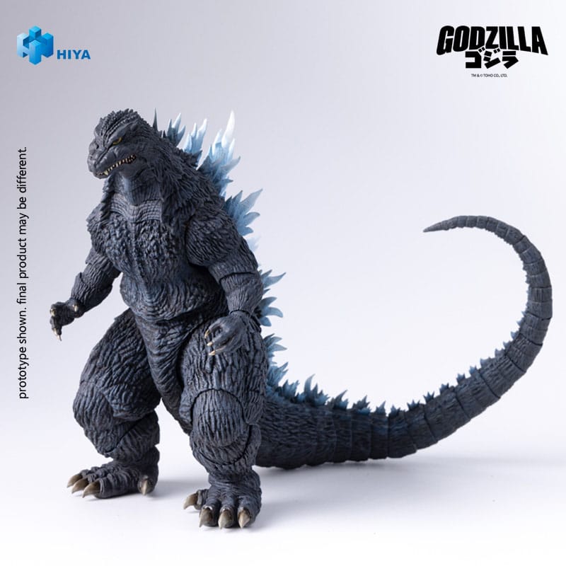 Godzilla Against Mechagodzilla (2002): Heat Ray Godzilla: Exquisite Basic: Action Figure - Hiya Toys Action Figures