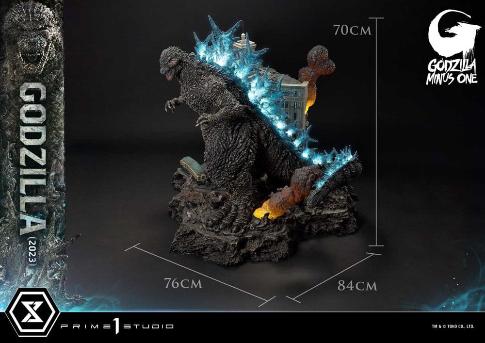 Godzilla Minus One Diorama Masterline Series Godzilla 2023 70 cm - Prime 1 Studio Dioramas
