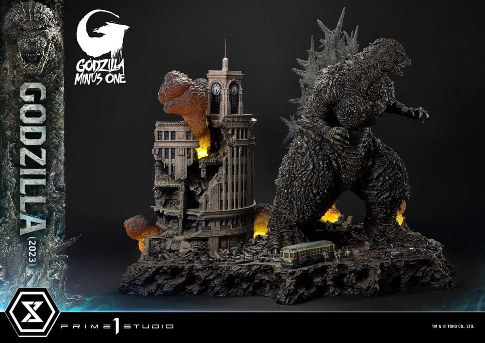 Godzilla Minus One Diorama Masterline Series Godzilla 2023 Bonus Version 70 cm - Prime 1 Studio Dioramas