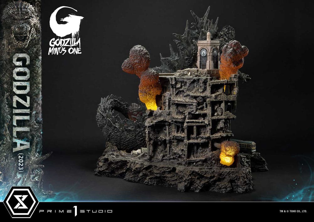 Godzilla Minus One Diorama Masterline Series Godzilla 2023 Bonus Version 70 cm - Prime 1 Studio Dioramas