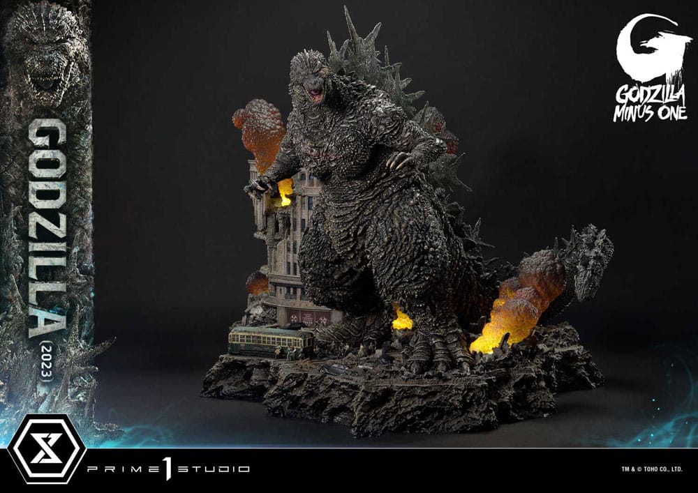 Godzilla Minus One Diorama Masterline Series Godzilla 2023 Bonus Version 70 cm - Prime 1 Studio Dioramas