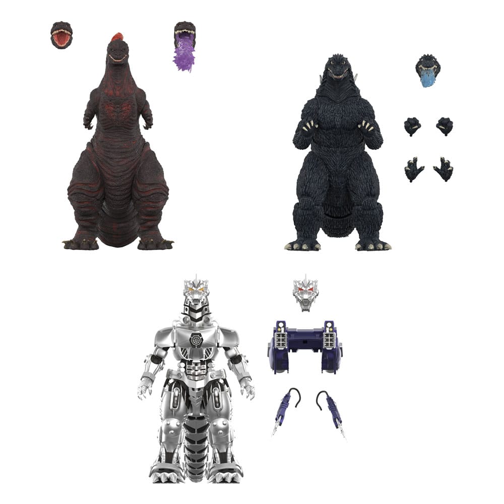 Godzilla Toho Ultimates Action Figure Wave 06 Godzilla Millenium 20 cm - Super7 Action Figures