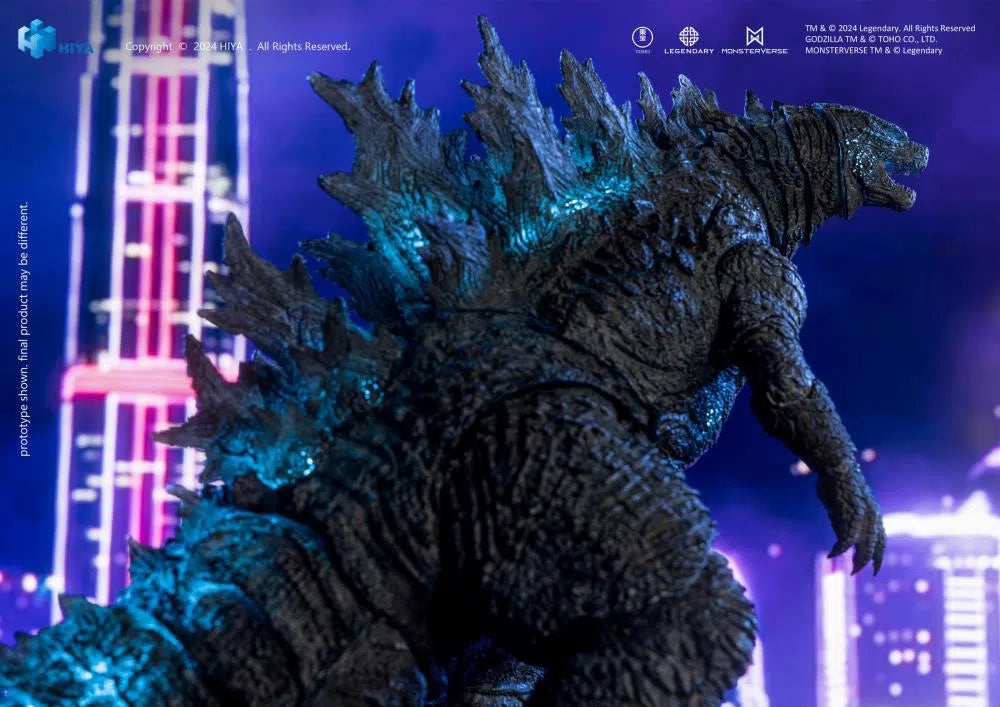Godzilla vs. Kong 2001: Heat Ray Godzilla: Exquisite Basic+: Action Figure 18 cm Hiya Toys