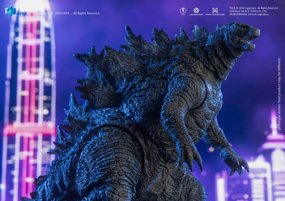 Godzilla vs. Kong 2001: Heat Ray Godzilla: Exquisite Basic+: Action Figure 18 cm Hiya Toys