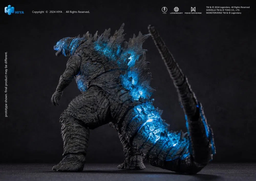 Godzilla vs. Kong 2001: Heat Ray Godzilla: Exquisite Basic+: Action Figure 18 cm Hiya Toys
