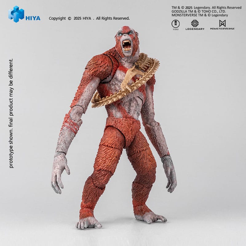 Godzilla x Kong: The New Empire: Skar King: Exquisite Basic: Action Figure - Hiya Toys Action Figures