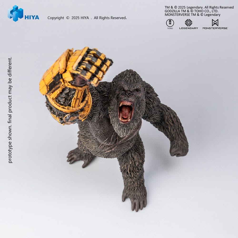Godzilla x Kong The New Empire Stylist Series PVC Statue Kong B.E.A.S.T. Glove Version 22 cm - Hiya Toys Action Figures