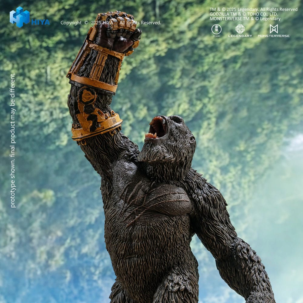 Godzilla x Kong The New Empire Stylist Series PVC Statue Kong B.E.A.S.T. Glove Version 22 cm - Hiya Toys Action Figures