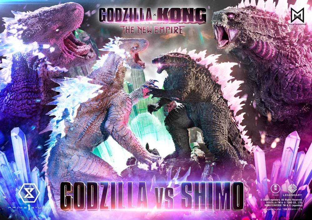 Godzilla x Kong: The New Empire Ultimate Diorama Masterline Series Statue Godzilla vs Shimo Bonus Version 86 cm - Prime 1 Studio Statues