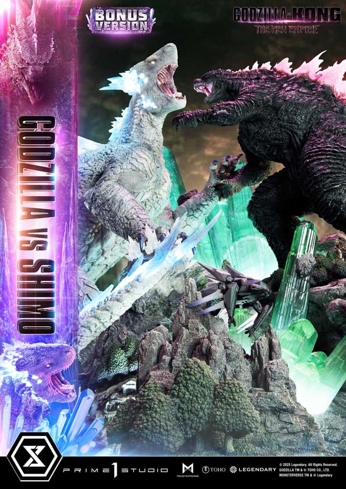 Godzilla x Kong: The New Empire Ultimate Diorama Masterline Series Statue Godzilla vs Shimo Bonus Version 86 cm - Prime 1 Studio Statues