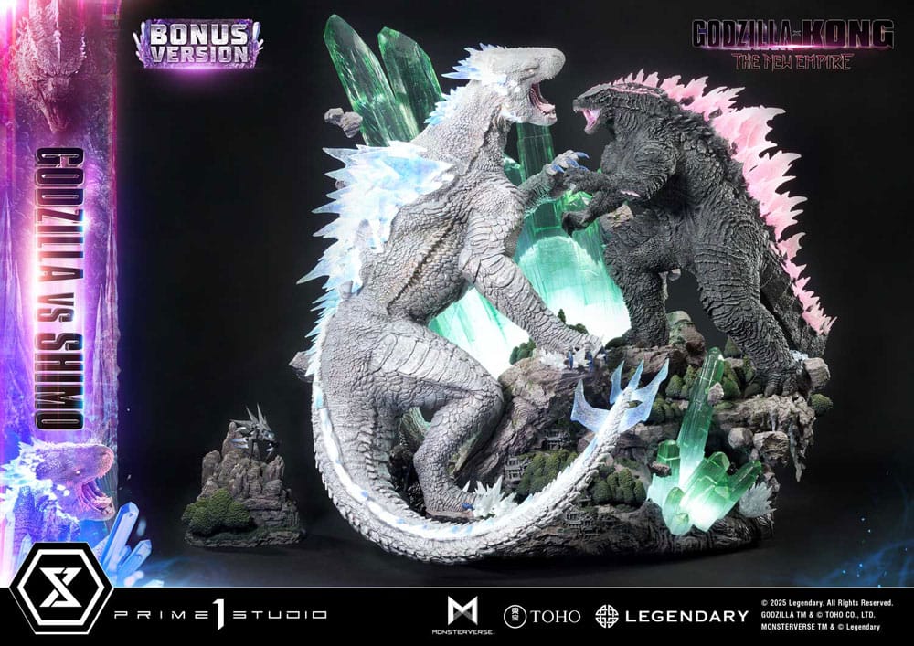 Godzilla x Kong: The New Empire Ultimate Diorama Masterline Series Statue Godzilla vs Shimo Bonus Version 86 cm - Prime 1 Studio Statues