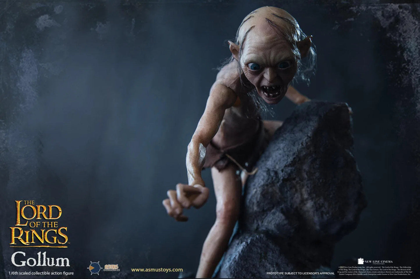 Gollum: Lord Of The Rings: Asmus: LOTR30G by Asmus Toys – Action Figure, [scale], UK stockist Planet Action Figures