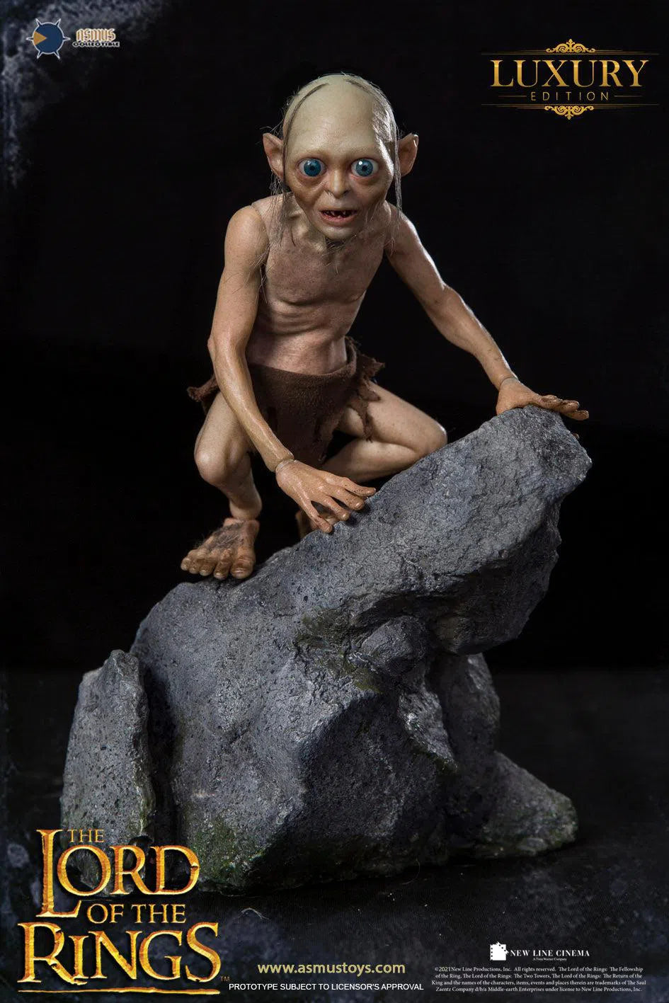 Gollum and Sméagol: Double Pack: Lord Of The Rings: Luxury Edition: Asmus: LOTR30LUX Asmus Toys
