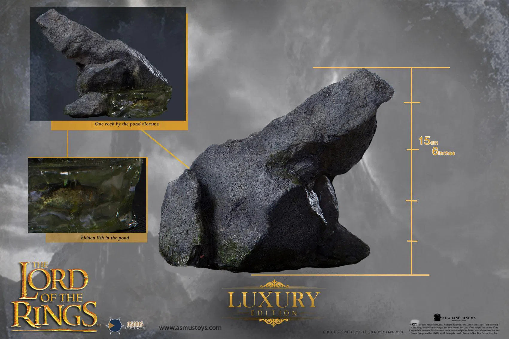 Gollum and Sméagol: Double Pack: Lord Of The Rings: Luxury Edition: Asmus: LOTR30LUX Asmus Toys