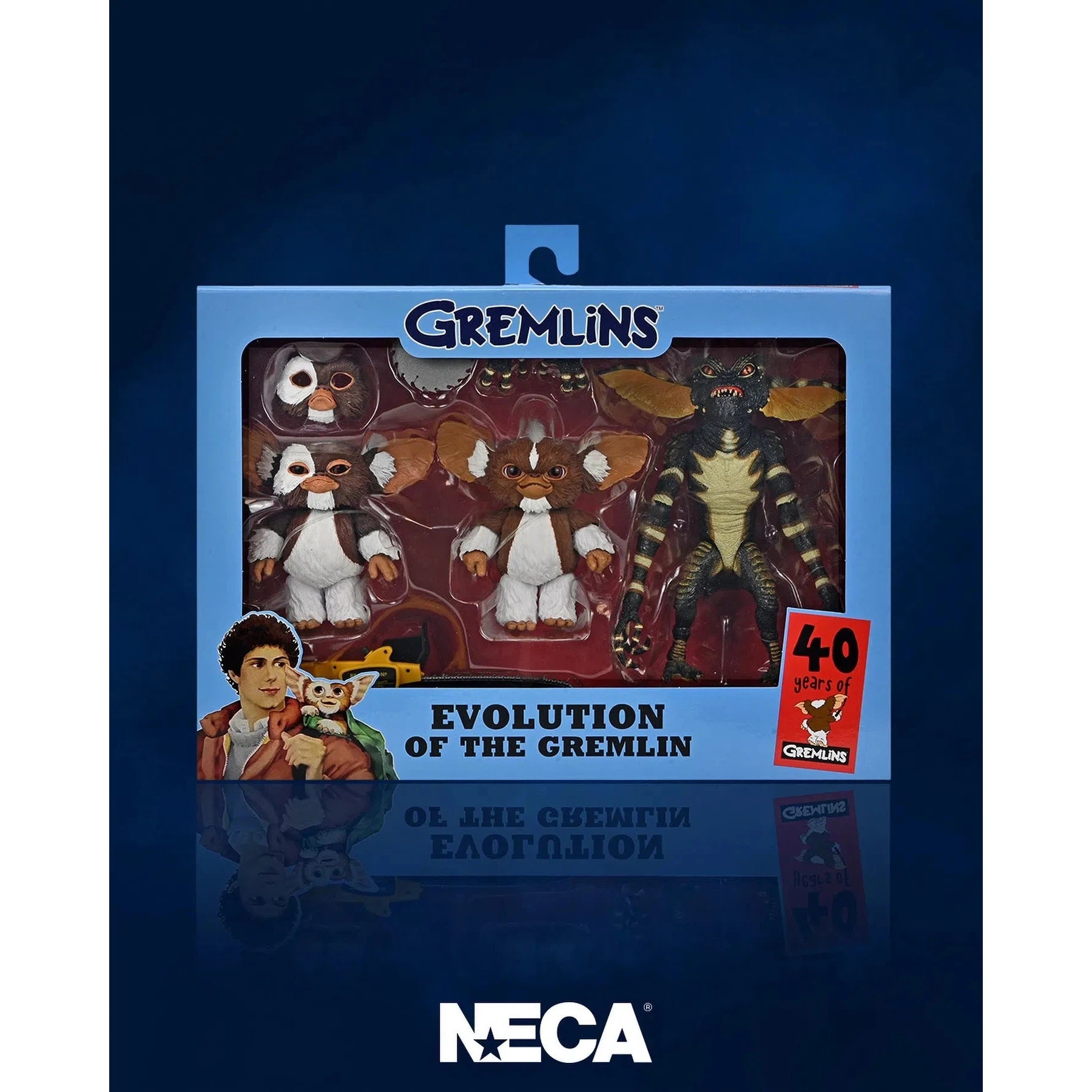 Gremlins: Evolution of the Gremlin: 40th Anniversary Box Set: 7" Action Figure Set Neca