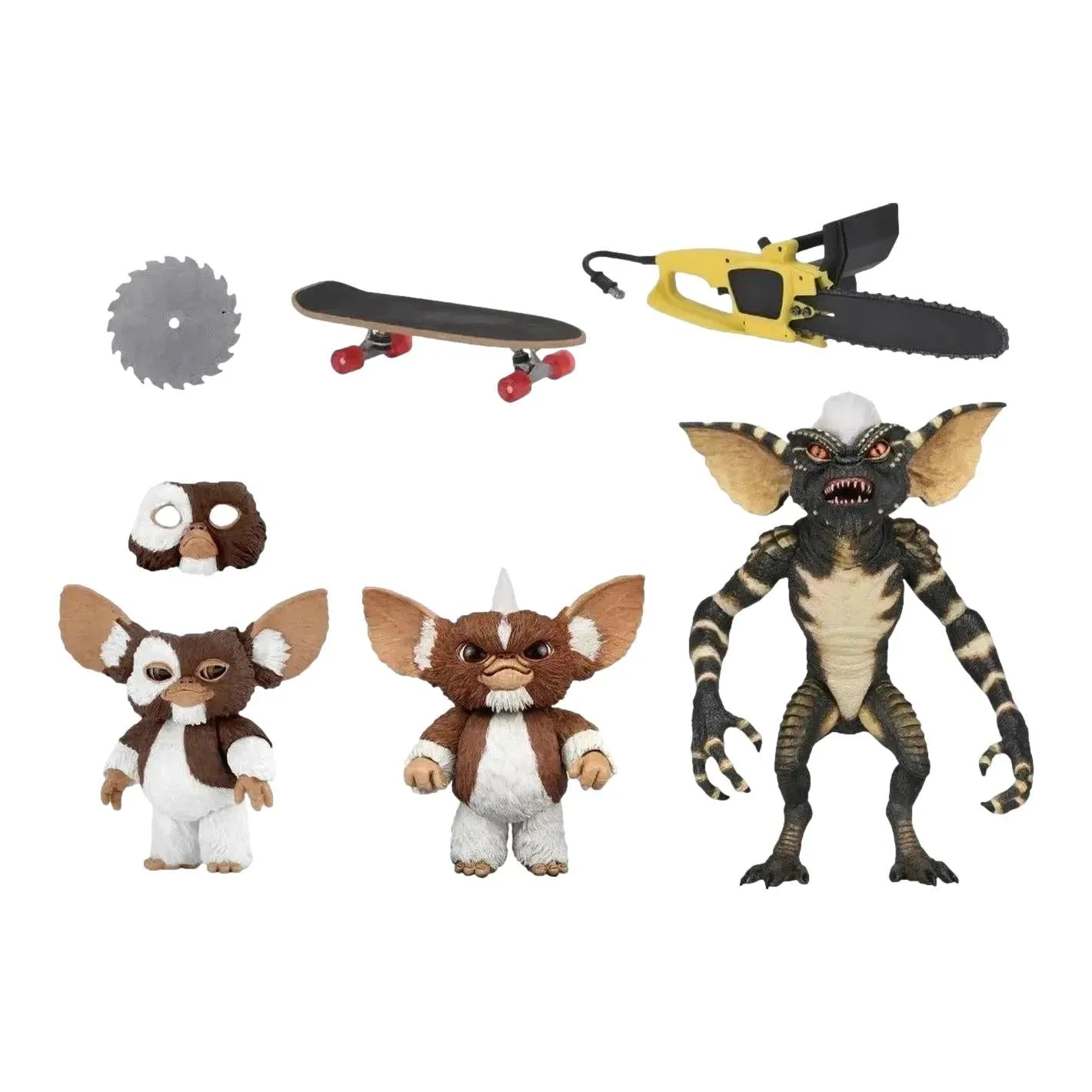 Gremlins: Evolution of the Gremlin: 40th Anniversary Box Set: 7" Action Figure Set by Neca – Action Figure, [scale], UK stockist Planet Action Figures
