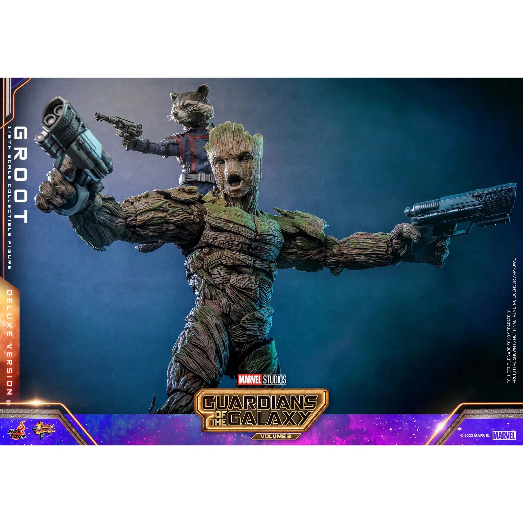 Groot: Deluxe: Guardians Of The Galaxy Vol.3: Marvel Hot Toys
