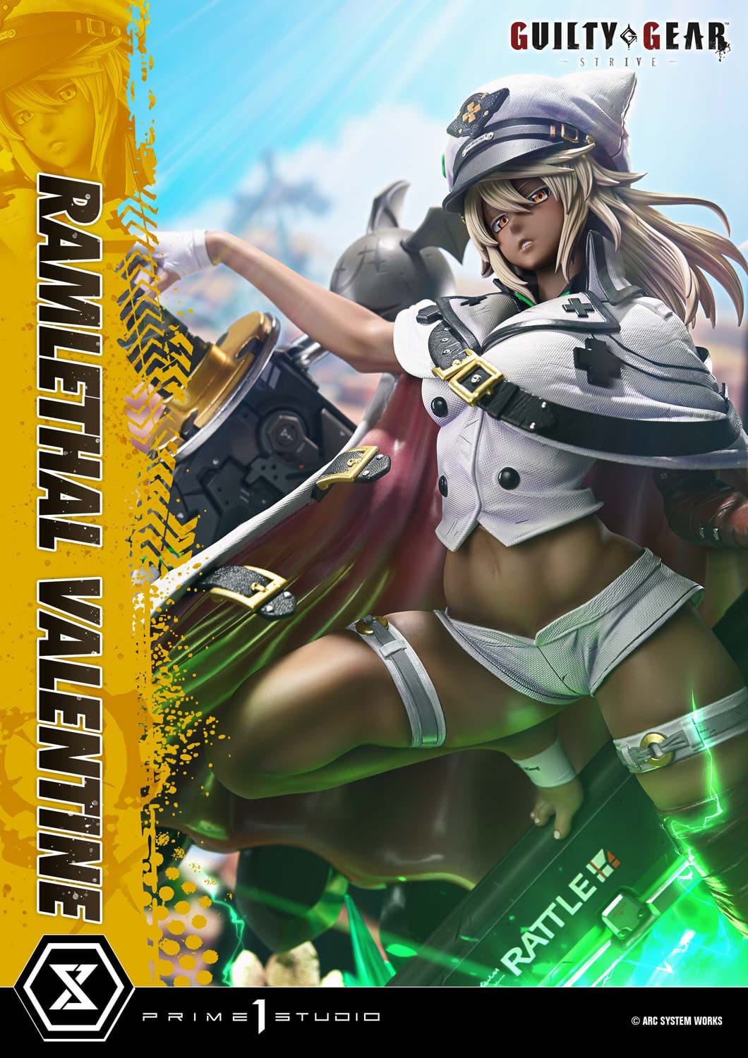 Guilty Gear: Strive: Ramlethal Valentine (Bonus Ver.): Ultimate Premium Masterline 1/4 Scale Limited Edition Statue - Prime 1 Studio Statue