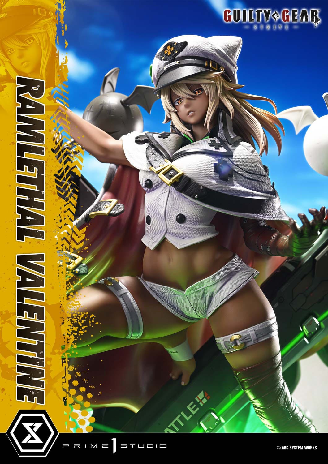 Guilty Gear: Strive: Ramlethal Valentine (Bonus Ver.): Ultimate Premium Masterline 1/4 Scale Limited Edition Statue - Prime 1 Studio Statue
